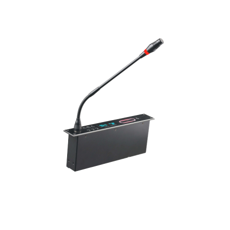 Цифровой встраиваемый проводной микрофонный пульт председателя CleverMic EMU4302C