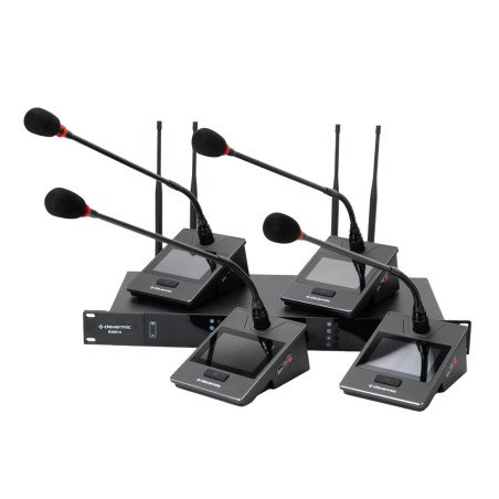 Конференц-система CleverMic RT14 (4 настольных)