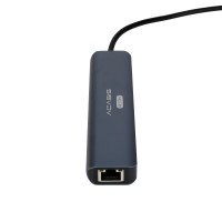 USB Type-C разветвитель 6 в 1 Acasis DS-7HN6M1 (1×HDMI, 3×USB-A, 1×RJ45, USB-C)