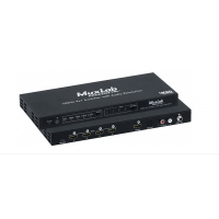 Коммутатор HDMI 4X1 SWITCHER WITH AUDIO EXTRACTION, 4K/60 Muxlab 500437 