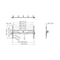 Крепление для дисплея Vogel's Professional PFW 5005 (настенное 42-55'') 