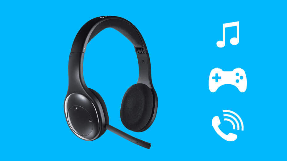 Bluetooth гарнитура Logitech H800 WIRELESS HEADSET 2